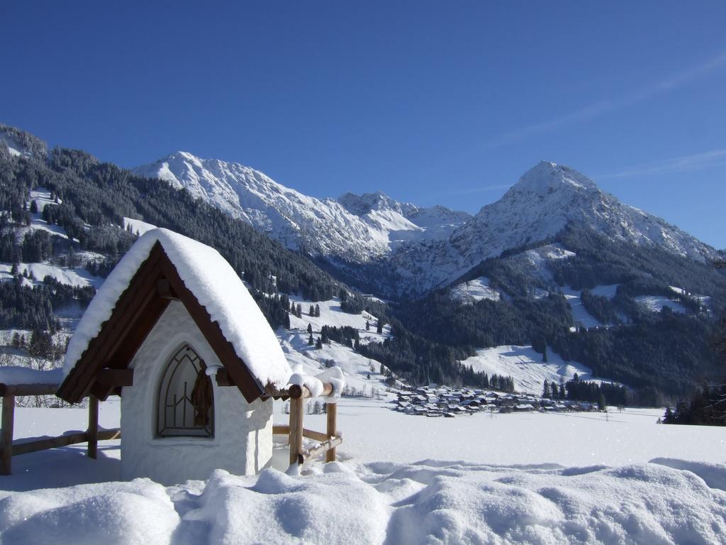 Hornblick Fewo- Ab Mai Freie Fahrt Mit Bergbahnen Oberstdorf Esterno foto